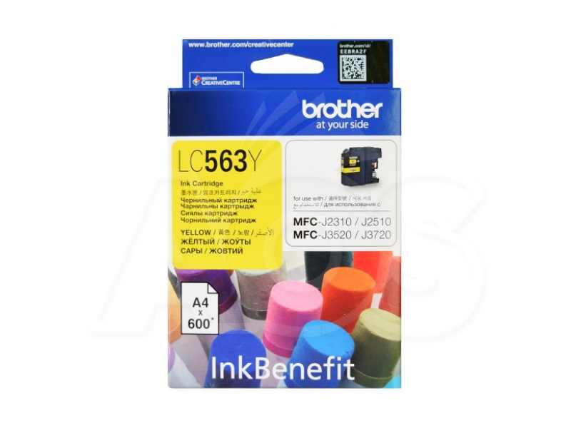 Brother LC563Y Yellow Ink Cartridge