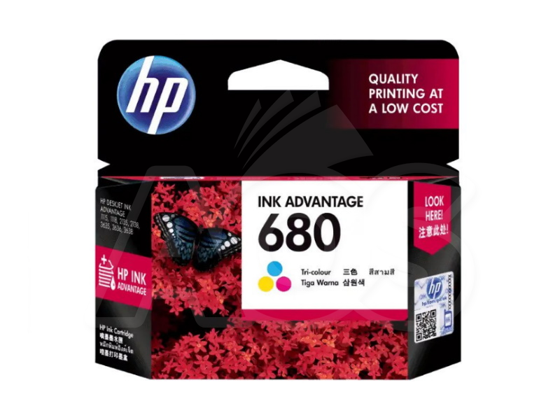 HP 680 Tri-color Original Ink Advantage Cartridge