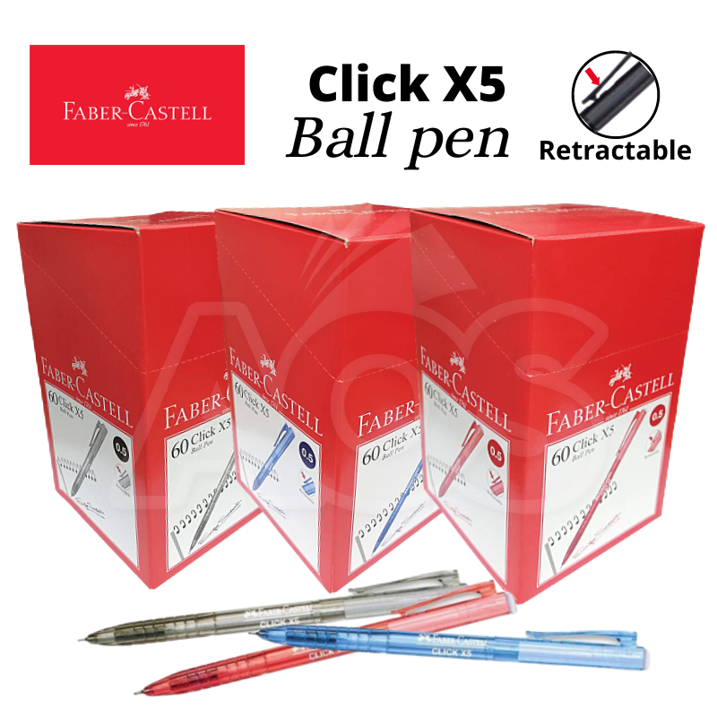 Faber Castell Click X5 0,5mm Ballpoint Pen