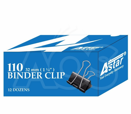 Astar Binder Clip 110 32MM 12'S