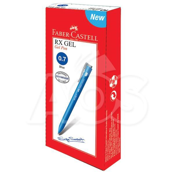 Faber Castell 249651 RX Gel Pen 0.7 Blue