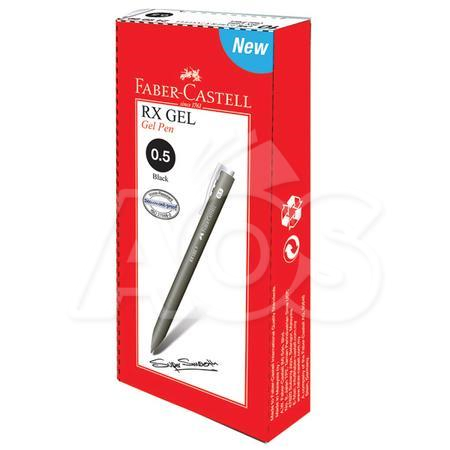 Faber Castell 249999 RX Gel Pen 0.5 Black